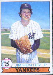1979 Topps Baseball Cards      670     Jim Hunter DP